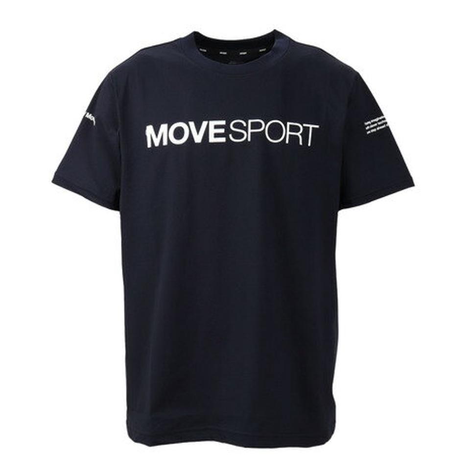 【7/5 24h限定 エントリー＆対象3店舗買い回りで最大P10倍！】デサント（DESCENTE）（メンズ）半袖Tシャツ メンズ S.F.TECH COOL ショートスリーブシャツ DMMVJA50 NV