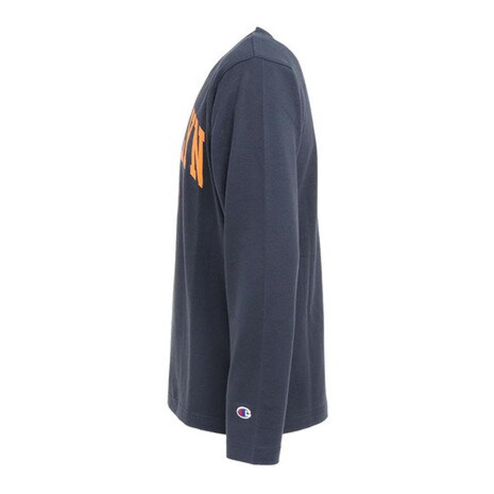 【10%OFFクーポン対象！8/10まで】チャンピオン-ヘリテイジ（CHAMPION-HERITAGE）（メンズ）長袖Tシャツ メンズ BA COLLEGE PRINT C3-X414 370