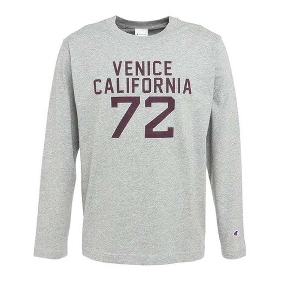 チャンピオン-ヘリテイジ(CHAMPION-HERITAGE)(メンズ)BA COLLEGE PRINT ロングスリーブTシャツ C3-X414 076