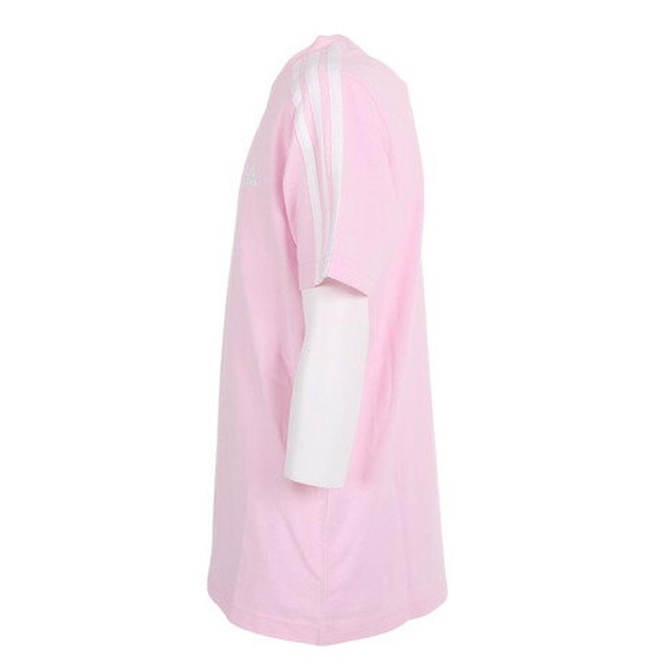 アディダス（adidas）（キッズ）ジュニア エッセンシャルズ スリーストライプス コットン半袖Tシャツ ECN59-IC0608