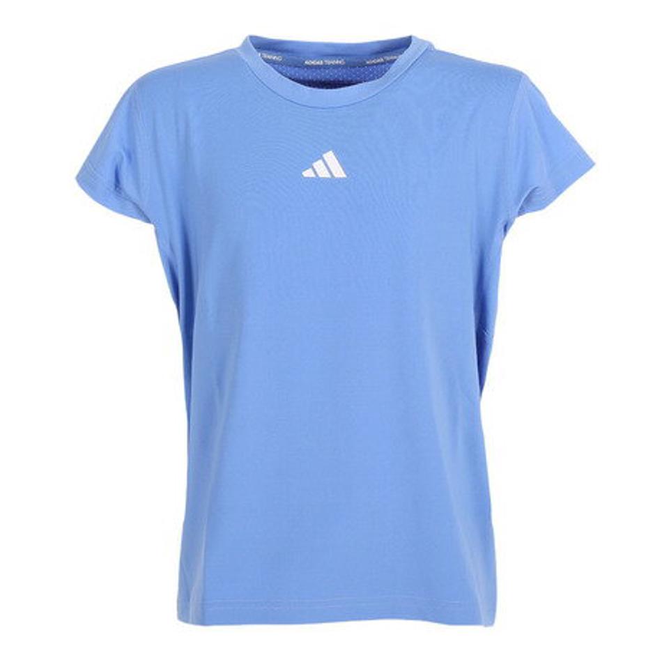 アディダス（adidas）（キッズ）ジュニア トレーニング AEROREADY スリーストライプス Tシャツ ECJ16-IC0355