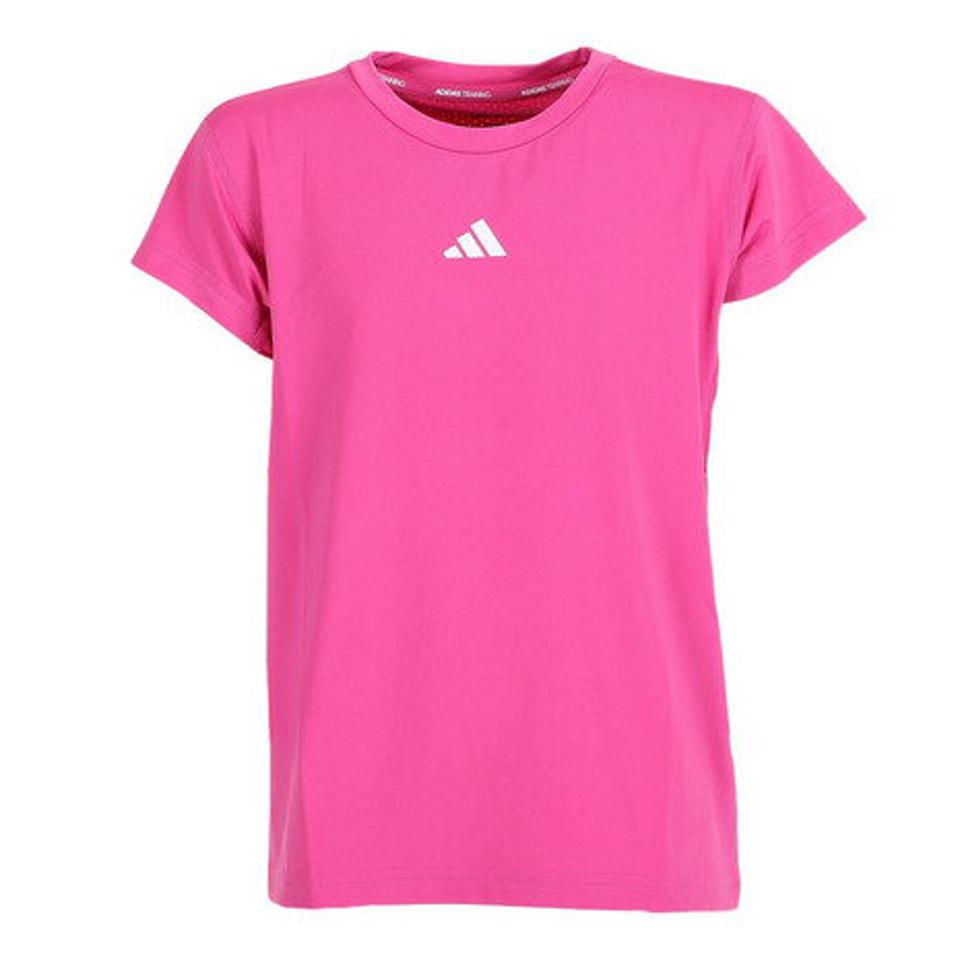 アディダス（adidas）（キッズ）ジュニア トレーニング AEROREADY スリーストライプス Tシャツ ECJ16-IC0353