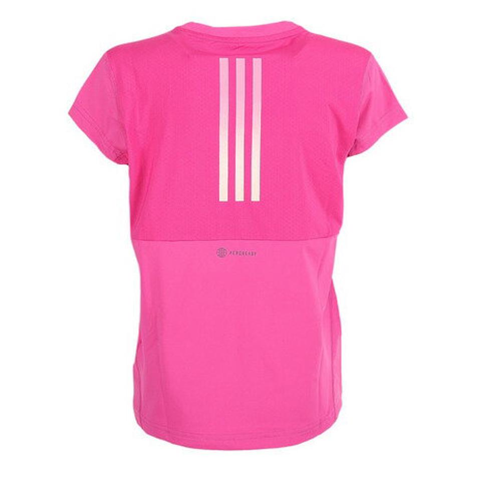 アディダス（adidas）（キッズ）ジュニア トレーニング AEROREADY スリーストライプス Tシャツ ECJ16-IC0353