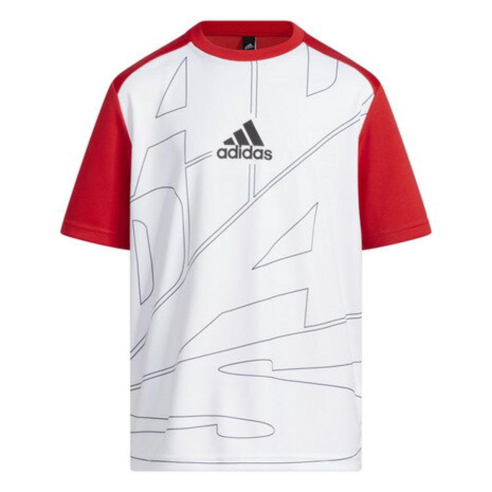 アディダス（adidas）（キッズ）半袖Tシャツ キッズ ニット BUL95-IA9320