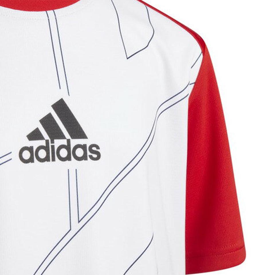 アディダス（adidas）（キッズ）半袖Tシャツ キッズ ニット BUL95-IA9320