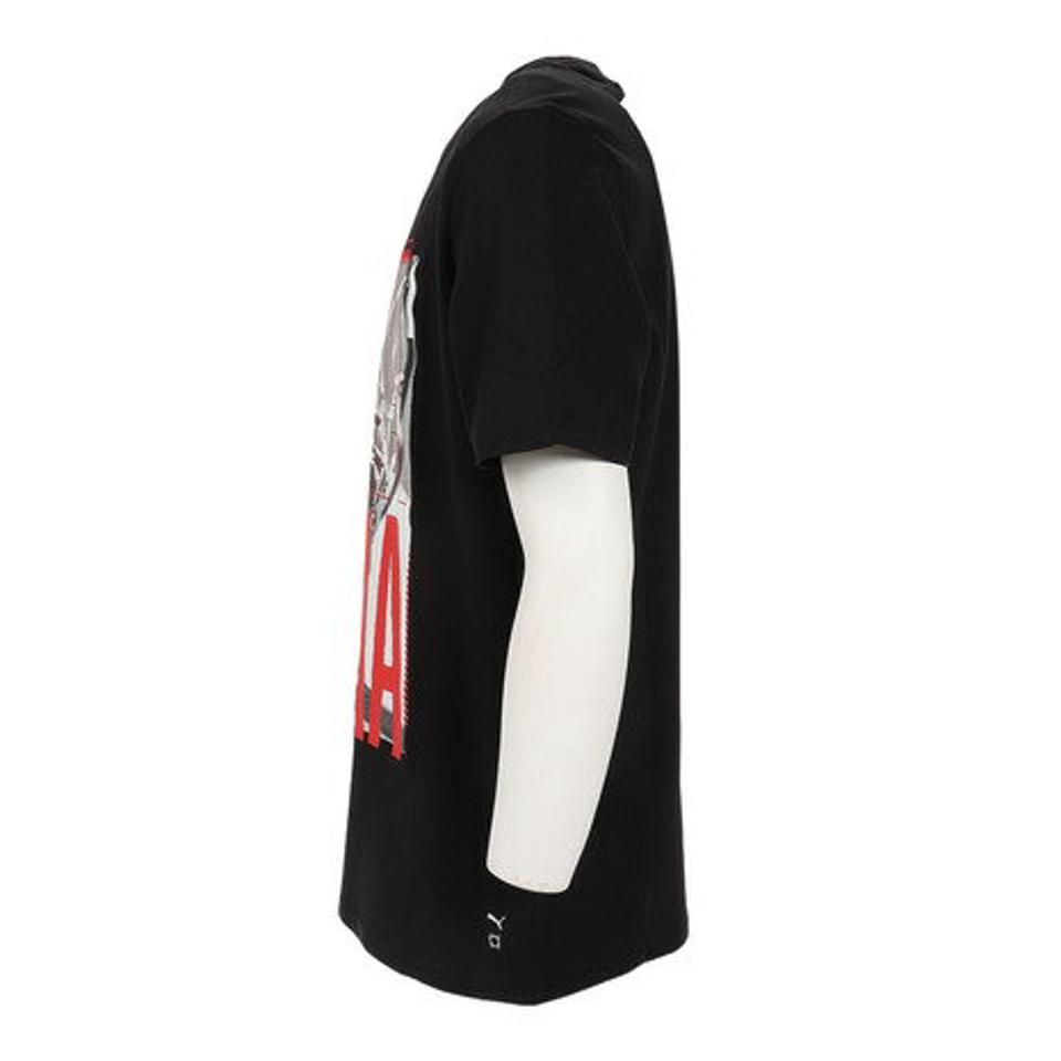 プーマ（PUMA）（メンズ）バスケットボールウェア HOOPS グラフィック 半袖Tシャツ 62027901 62027902