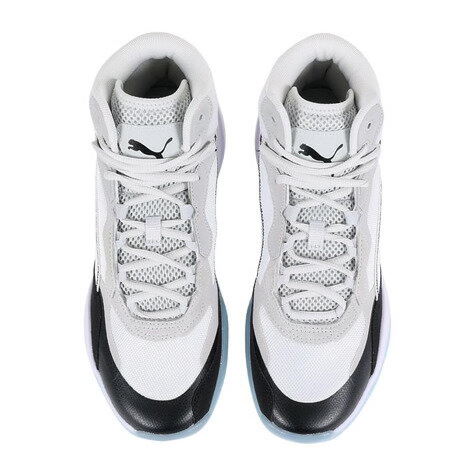 【20%OFFクーポン対象！5/25まで】プーマ（PUMA）（メンズ）バスケットシューズ バッシュ プレイメーカー プロ ミッド 37790202