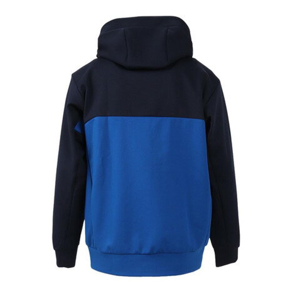 デサント（DESCENTE）（メンズ）ジャケット メンズ S.F.TECH スリーブロゴ フルジップフーディー DMMVJF20 BL ブルー