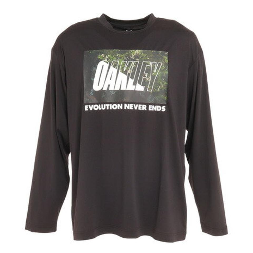 オークリー（OAKLEY）（メンズ）長袖Tシャツ メンズ Enhance Qd Bold Evo 2.0 FOA405178