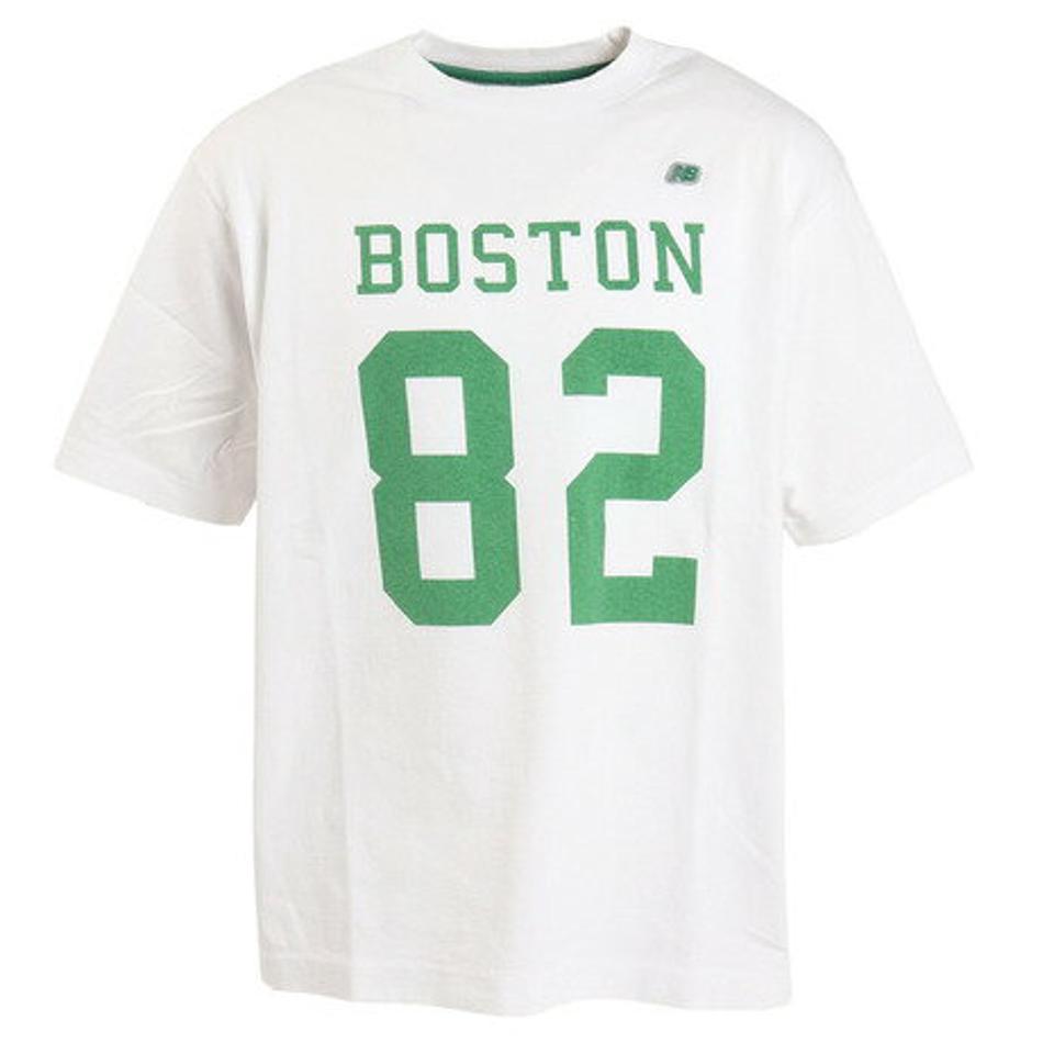 【10%OFFクーポン対象！5/25まで】ニューバランス（new balance）（メンズ）半袖Tシャツ メンズ 900 ボストン82 ロゴプリントTシャツ AMT35148WT