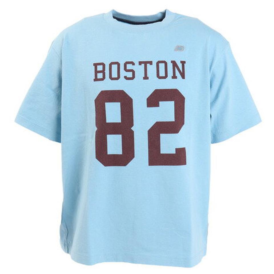 【10%OFFクーポン対象！4/25まで】ニューバランス（new balance）（メンズ）半袖Tシャツ メンズ 900 ボストン82 ロゴプリントTシャツ AMT35148