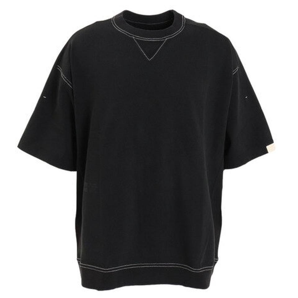 ニューバランス（new balance）（メンズ）半袖Tシャツ メンズ 黒 1000 オーバーサイズフィット AMT35028