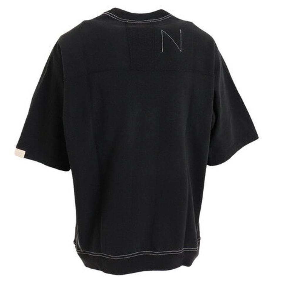 ニューバランス（new balance）（メンズ）半袖Tシャツ メンズ 黒 1000 オーバーサイズフィット AMT35028