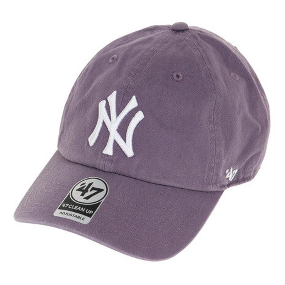 フォーティーセブン（47）（メンズ、レディース）Yankees 47 CLEAN UP キャップ Iris B-RGW17GWSNL-II