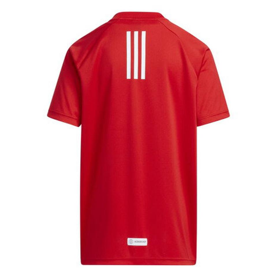 アディダス（adidas）（キッズ）半袖Tシャツ キッズ ニット ルーズフィット BVF61-IA9327