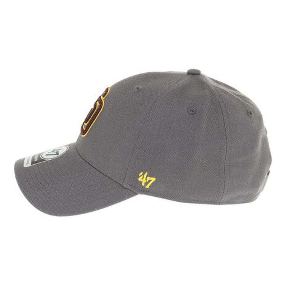 フォーティーセブン（47）（メンズ、レディース）Padres 47 MVP キャップ Charcoal B-MVP21WBV-CCA