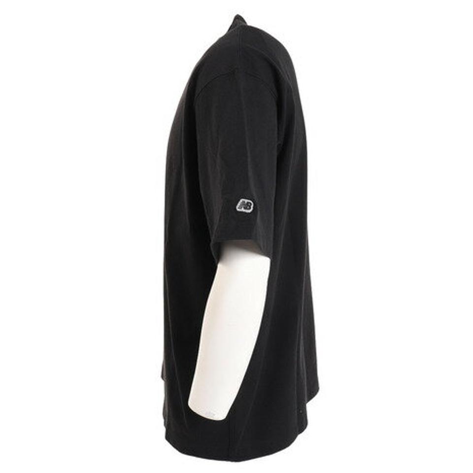 【10％OFFクーポン対象！7/5まで】ニューバランス（new balance）（メンズ）半袖Tシャツ メンズ 900 ベーシックTシャツ AMT35008BK