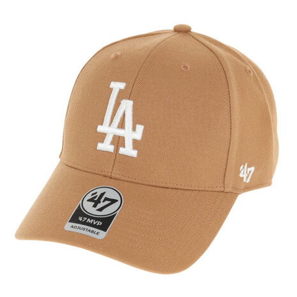 【10%OFFクーポン対象！5/10まで】フォーティーセブン（47）（メンズ、レディース）Dodgers 47 MVP キャップ Camel B-MVP12WBV-QLA