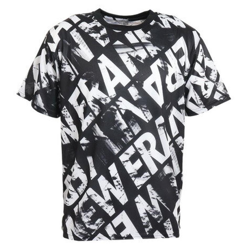 ニューエラ（NEW ERA）（メンズ）半袖 テック Tシャツ Allover Logo 13516840