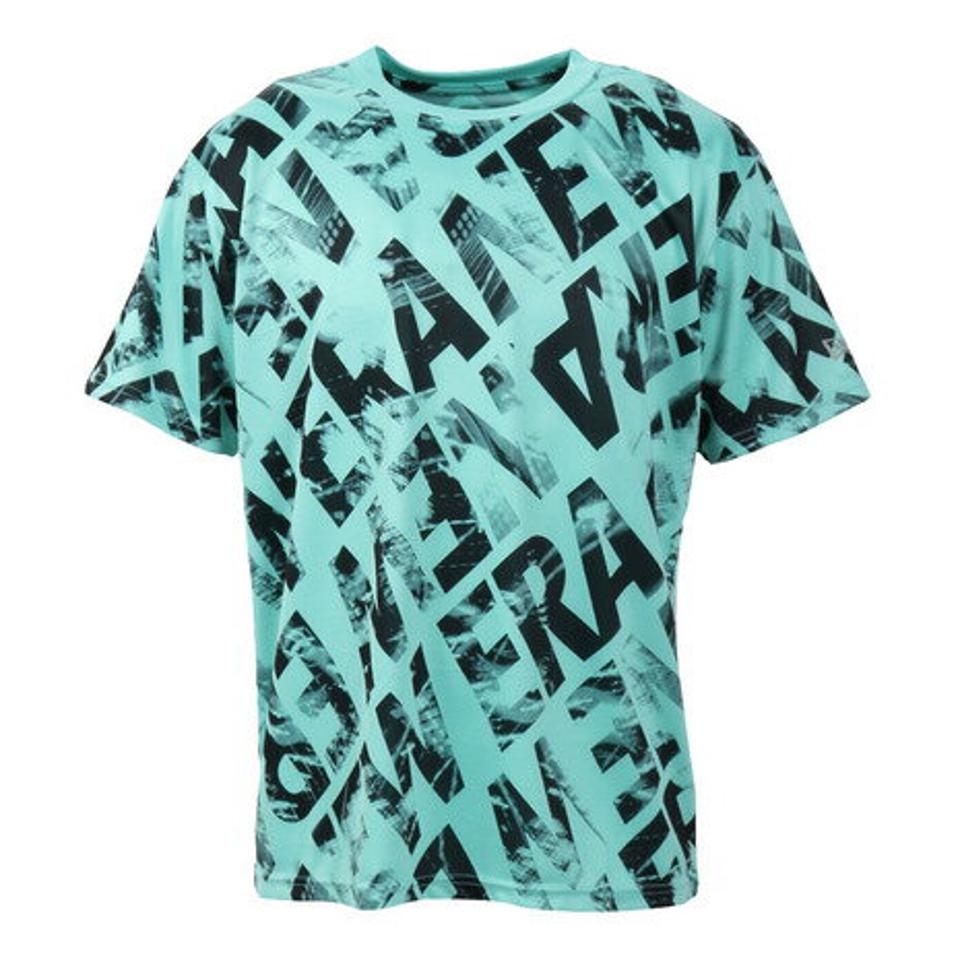 ニューエラ（NEW ERA）（メンズ、レディース）半袖 テック Tシャツ Allover Logo 13516839