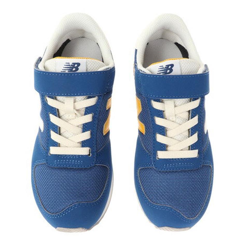 ニューバランス（new balance）（キッズ）ジュニアスニーカー 420M ブルー YV420MJAW スポーツ シューズ ベルクロ マジックテープ 登校 運動靴