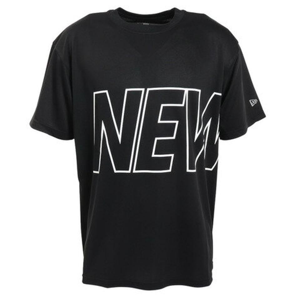 ニューエラ（NEW ERA）（メンズ）半袖 テック Tシャツ Front & Back Logo 13516837