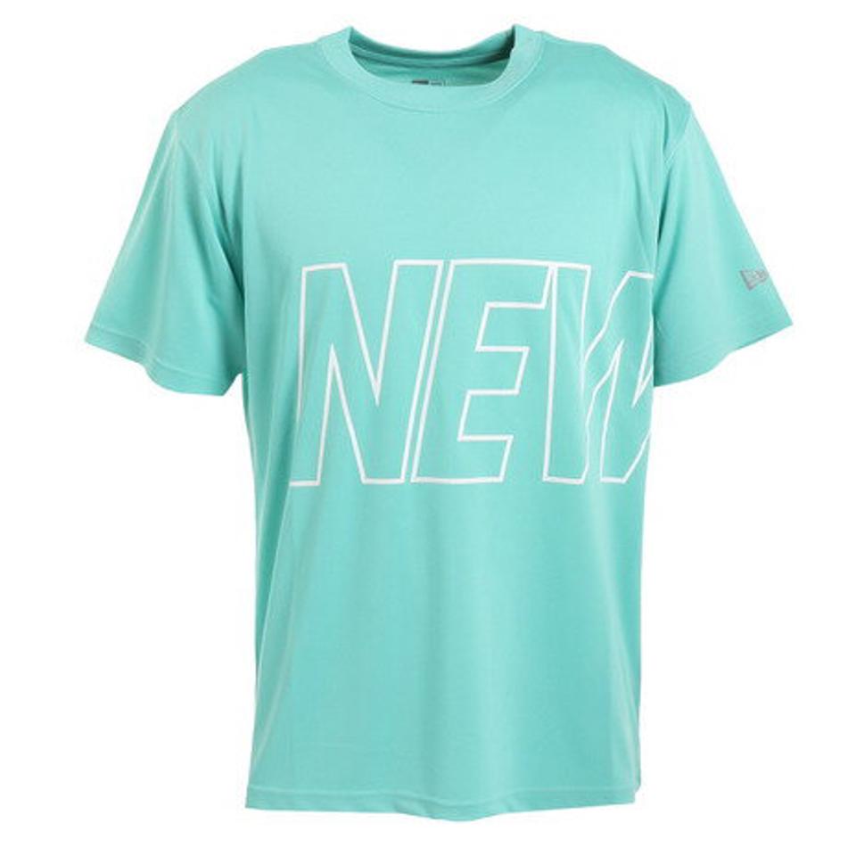 ニューエラ（NEW ERA）（メンズ）半袖 テック Tシャツ Front & Back Logo 13516836