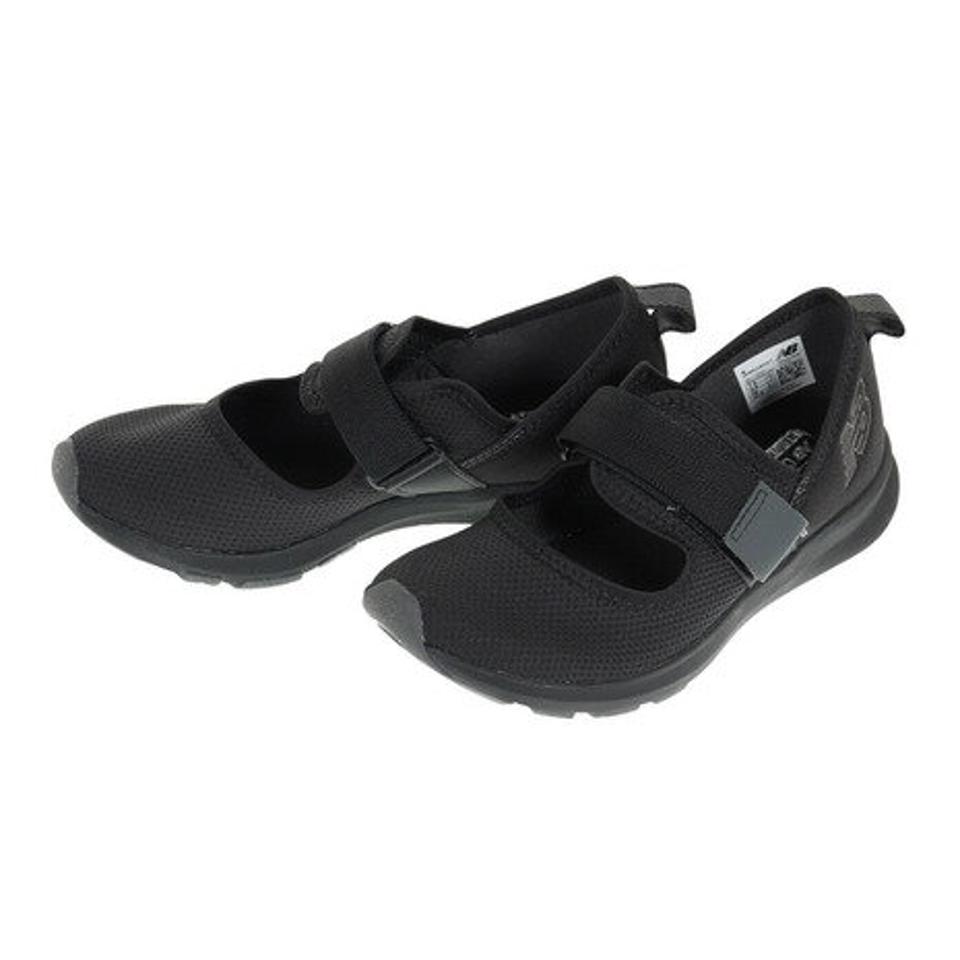 【20％OFFクーポン対象！6/11まで】ニューバランス（new balance）（レディース）スニーカー エナジャイズ V1 サマー ブラック WNRGSHV1B スポーツシューズ メッシュ 通気性 ベルクロ ベルト付き
