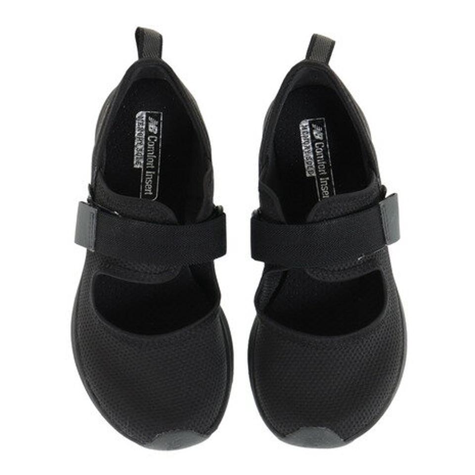【20％OFFクーポン対象！6/11まで】ニューバランス（new balance）（レディース）スニーカー エナジャイズ V1 サマー ブラック WNRGSHV1B スポーツシューズ メッシュ 通気性 ベルクロ ベルト付き