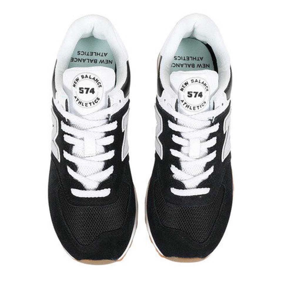 ニューバランス（new balance）（レディース）スニーカー 574 ブラック U574UG2D スポーツ カジュアル シューズ デイリーユース 日常履き タウン