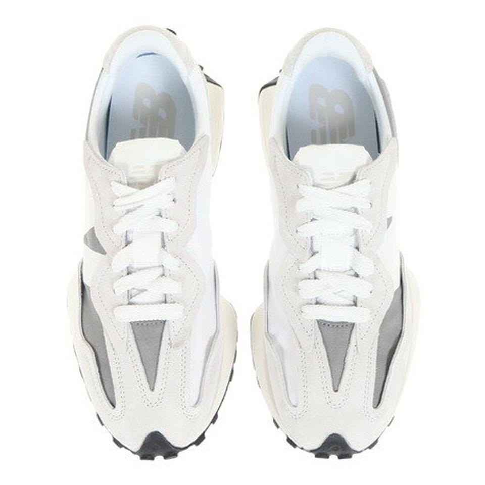 ニューバランス（new balance）（メンズ、レディース）スニーカー 327 U327W ED D グレー ホワイト スポーツ シューズ スエード タウンユース 普段履き