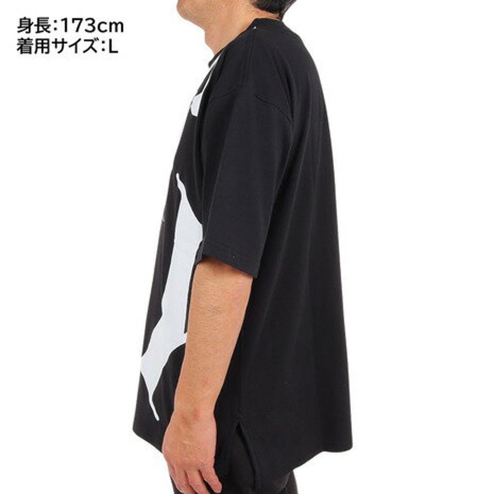 ライズ（RYZ）（メンズ）半袖Tシャツ メンズ TYPO RZ10CD23SS0008 BLK