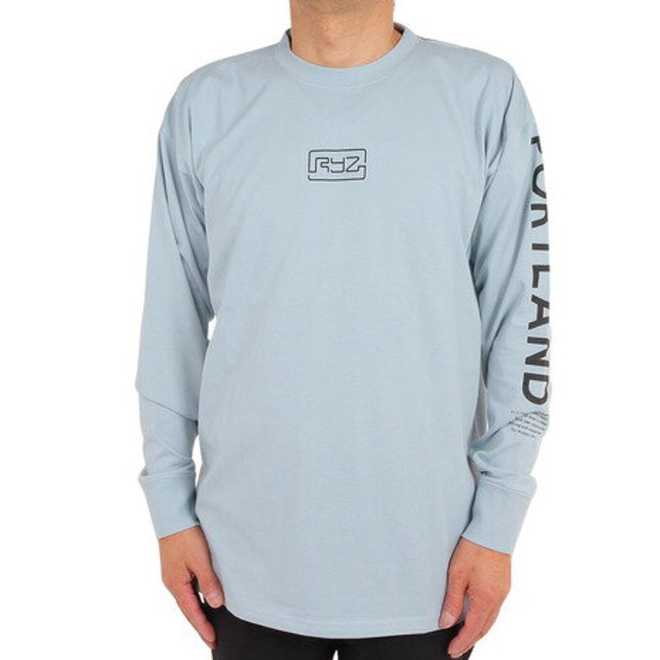 ライズ（RYZ）（メンズ）長袖Tシャツ メンズ RZ10CD23SS0002 BLU