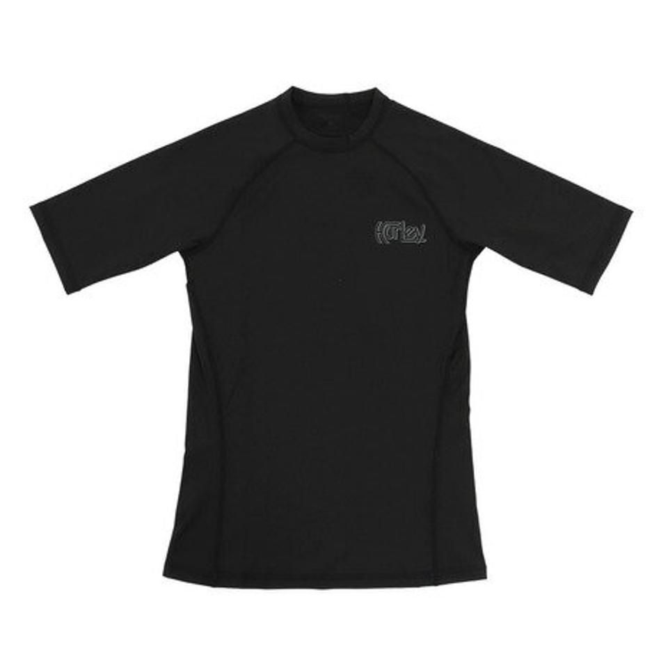 ハーレー（HURLEY）（メンズ）マリン ラッシュガード PRO LIGHT TOP 半袖 AV0776-010 UVカット 水陸両用 紫外線対策