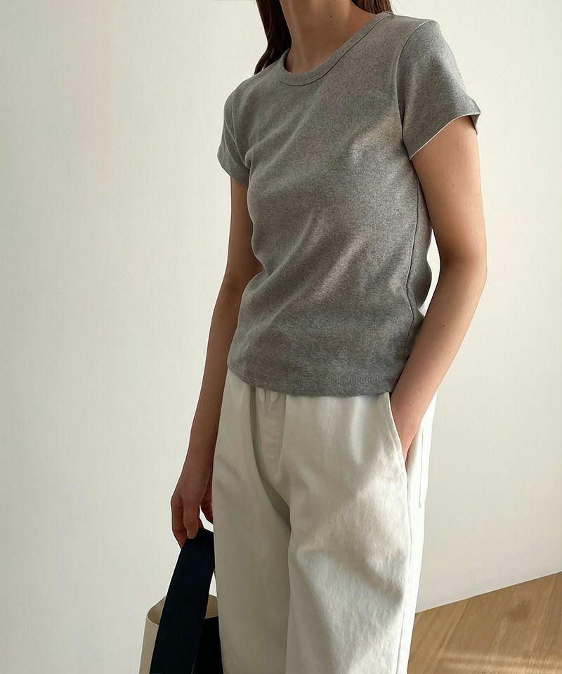 El mar(エルマール)コンパクト半袖Tシャツ