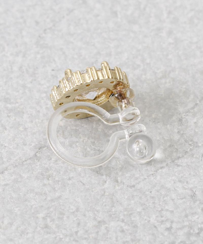 ミニキュービック樹脂イヤリング