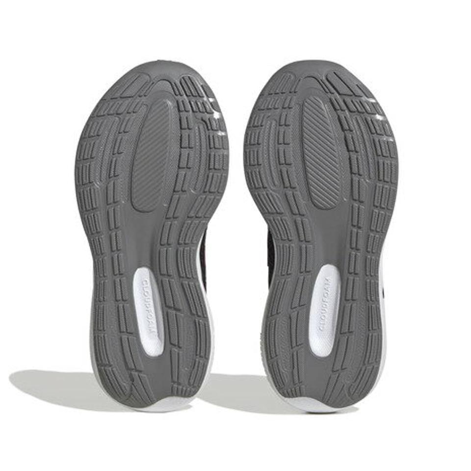アディダス（adidas）（キッズ）ジュニア スポーツ シューズ コアファイト 2.0 EL K ブラック HP5875 ランファルコン 3 スニーカー 伸縮レース ベルクロ