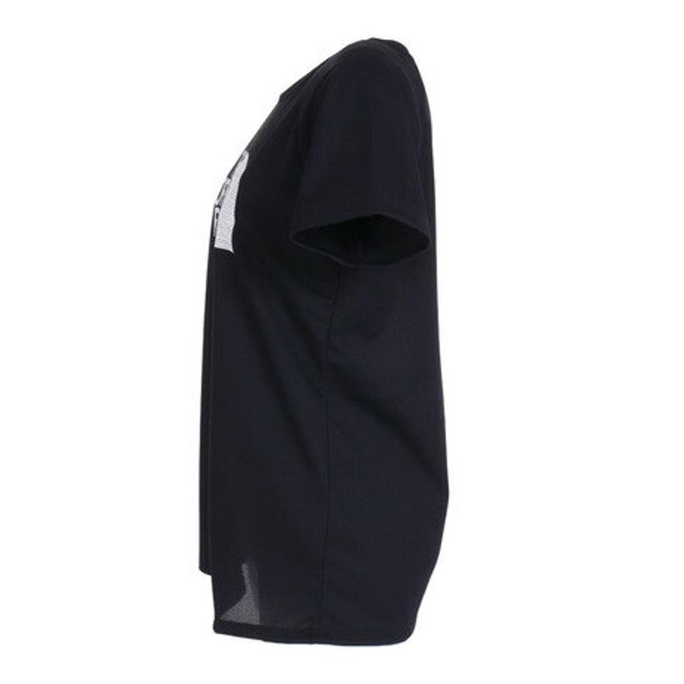 ノースフェイス（THE NORTH FACE）（レディース）ショートスリーブGTDロゴクルーシャツ NTW12376 K