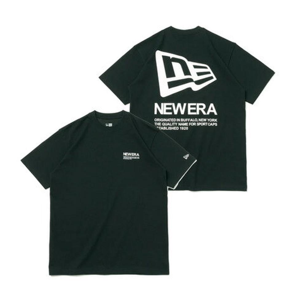 ニューエラ(NEW ERA)(メンズ)半袖 Tシャツ メンズ パフォーマンス Flag & Text 13516705