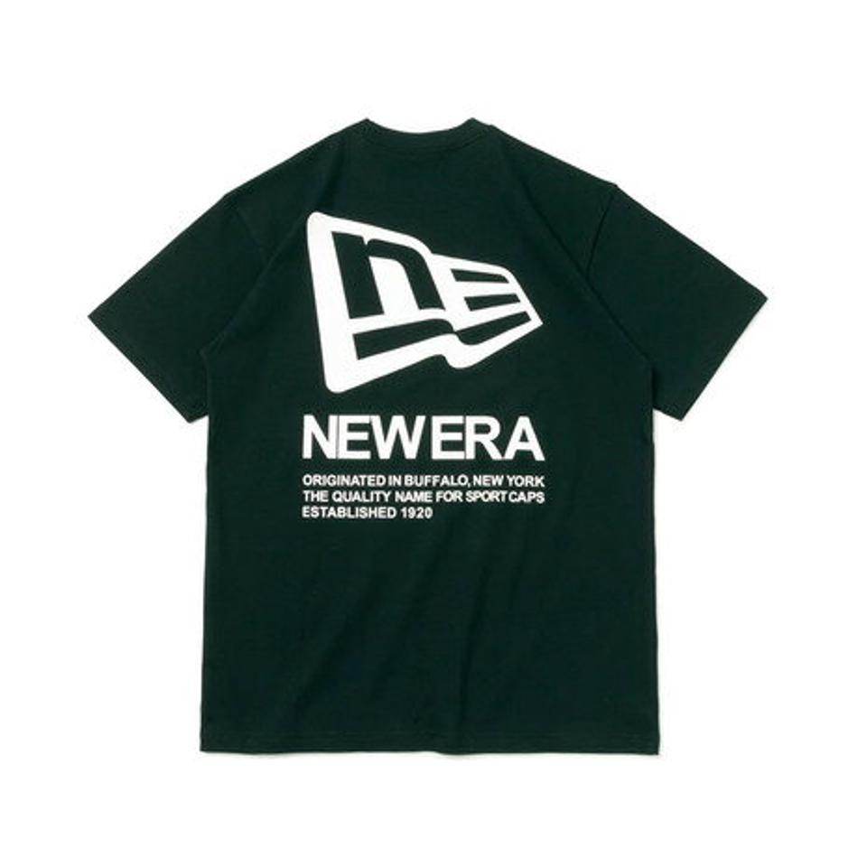 ニューエラ(NEW ERA)(メンズ)半袖 Tシャツ メンズ パフォーマンス Flag & Text 13516705