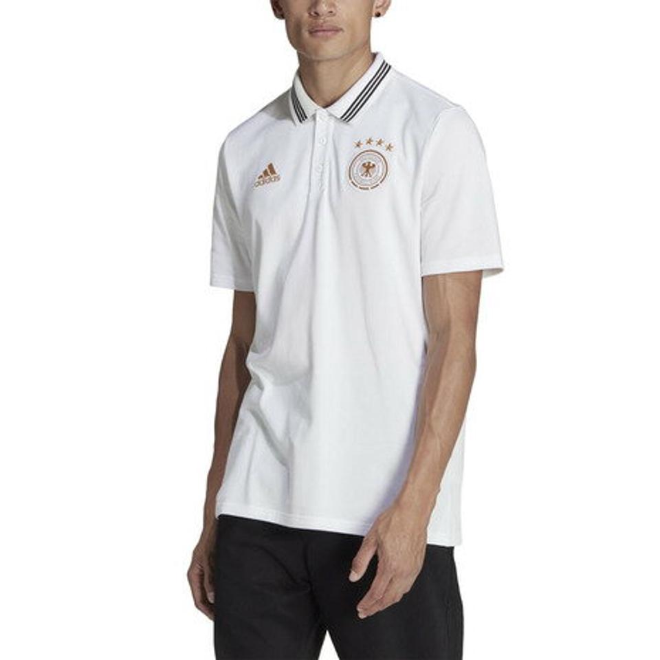 【20％OFFクーポン！3/26まで】アディダス（adidas）（メンズ）サッカー ドイツ代表 DNA ポロシャツ L9737-HC1276