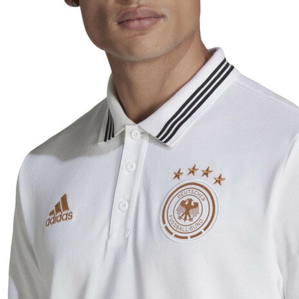 【20％OFFクーポン！3/26まで】アディダス（adidas）（メンズ）サッカー ドイツ代表 DNA ポロシャツ L9737-HC1276