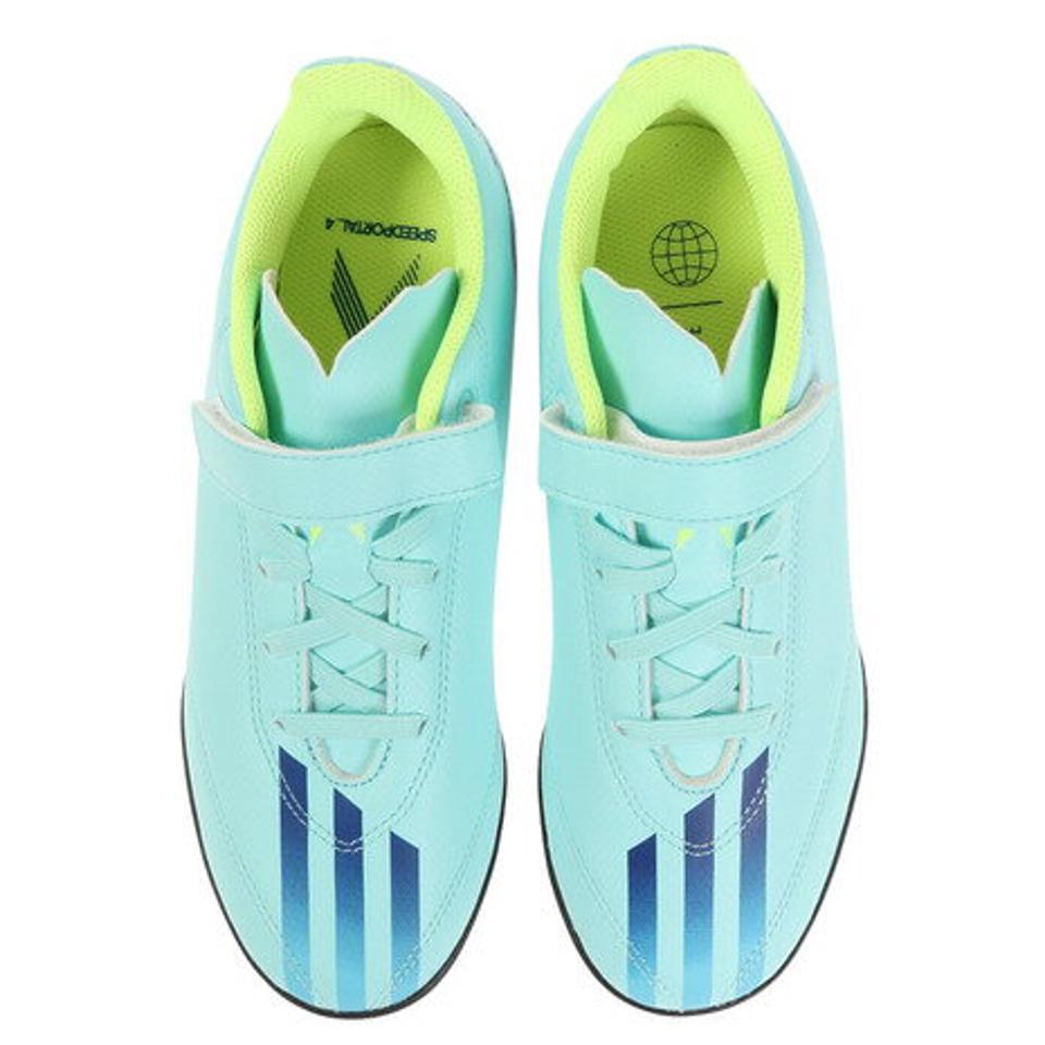 アディダス（adidas）（キッズ）ジュニアサッカートレーニングシューズ エックス スピードポータル.4 H&L TF J ターフ用 GW8500