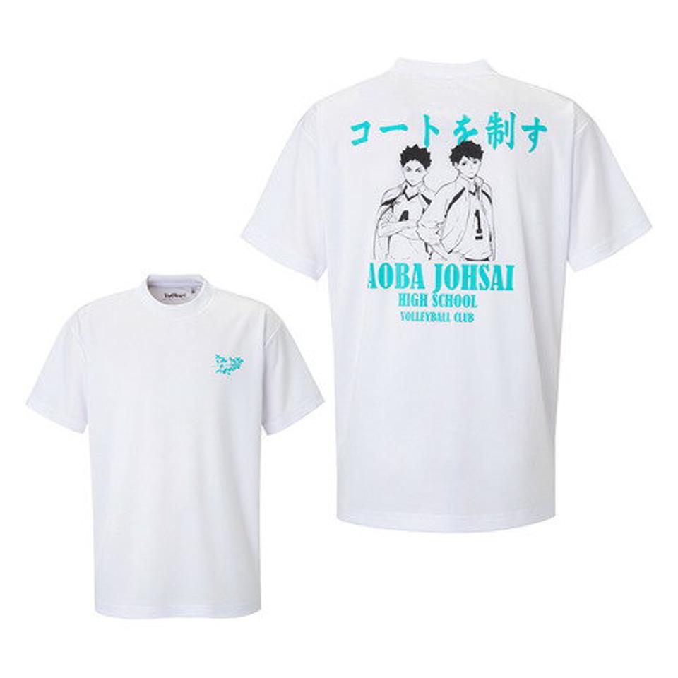ハイキュー!!(haikyu)(メンズ、レディース)ハイキュー!! Tシャツ 青葉城西高校 及川徹 岩泉一 HS-302