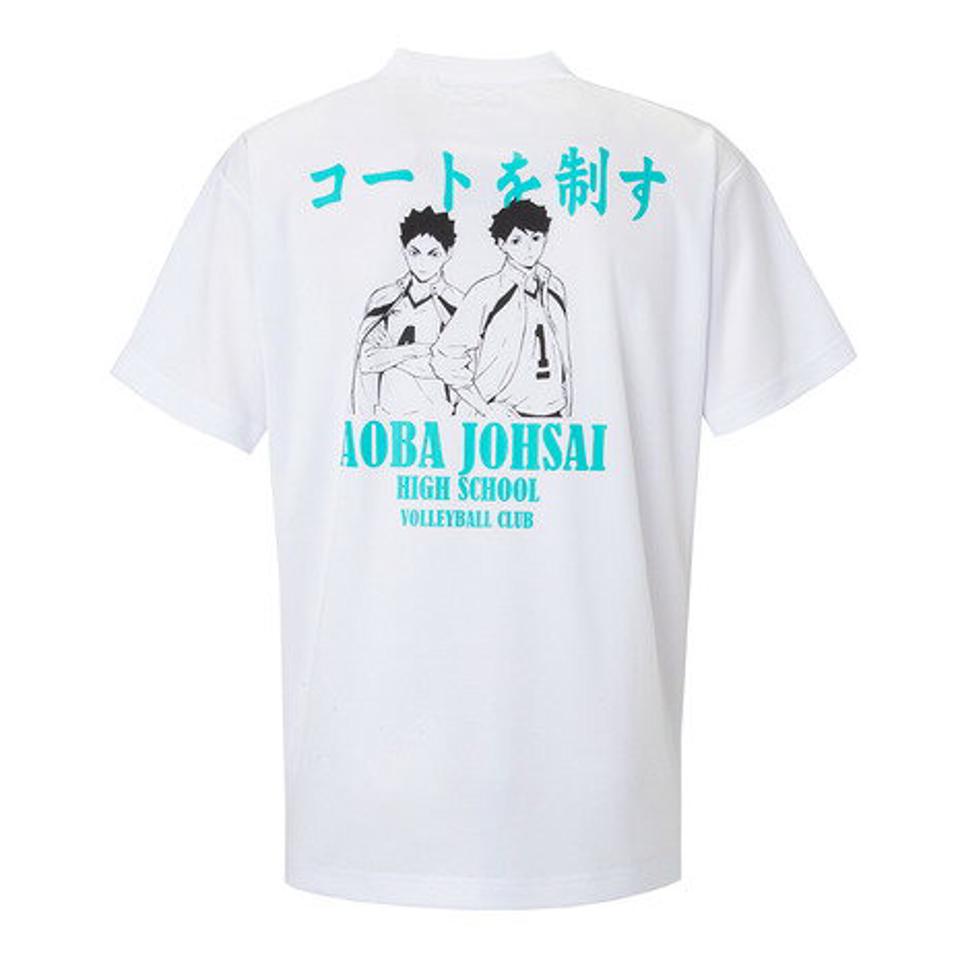 ハイキュー!!(haikyu)(メンズ、レディース)ハイキュー!! Tシャツ 青葉城西高校 及川徹 岩泉一 HS-302