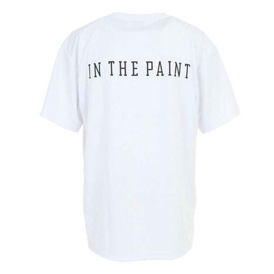 インザペイント(IN THE PAINT)(メンズ)バスケットボールウェア 半袖Tシャツ ITP22402WHT