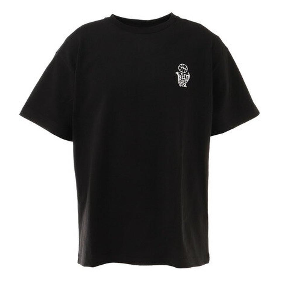 アクター(AKTR)(メンズ)NO DUNKING Tシャツ 121-006005 BK バスケットボールウェア