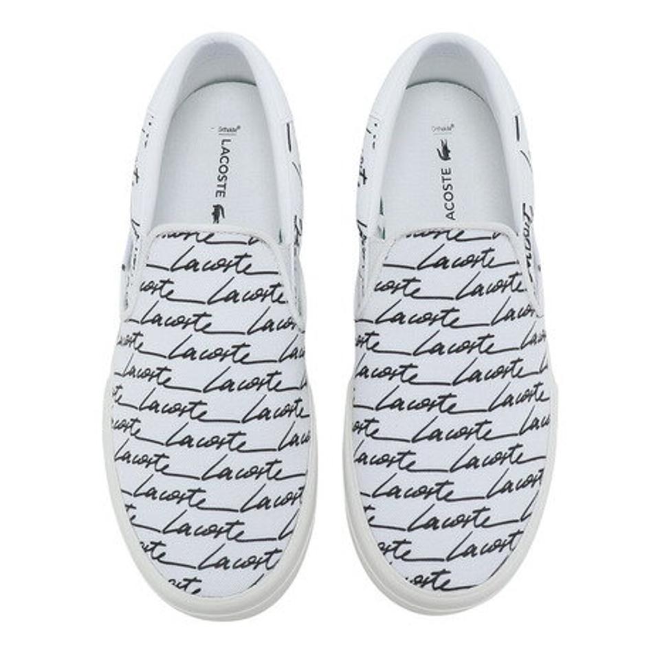 ラコステ（LACOSTE）（メンズ）メンズ スニーカー シューズ ジャンプ サーブ スリップ JUMP SERVE SLIP ホワイト 0722 4 CM00503-147