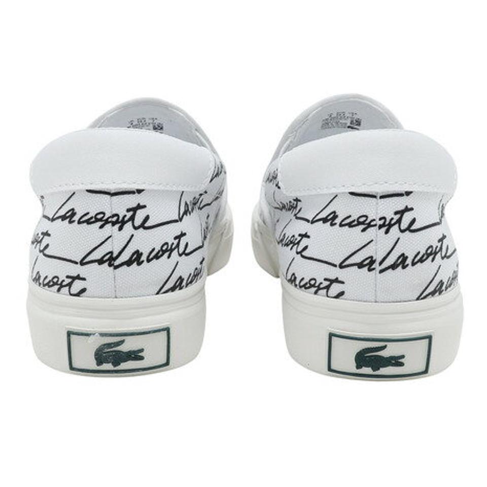 ラコステ（LACOSTE）（メンズ）メンズ スニーカー シューズ ジャンプ サーブ スリップ JUMP SERVE SLIP ホワイト 0722 4 CM00503-147
