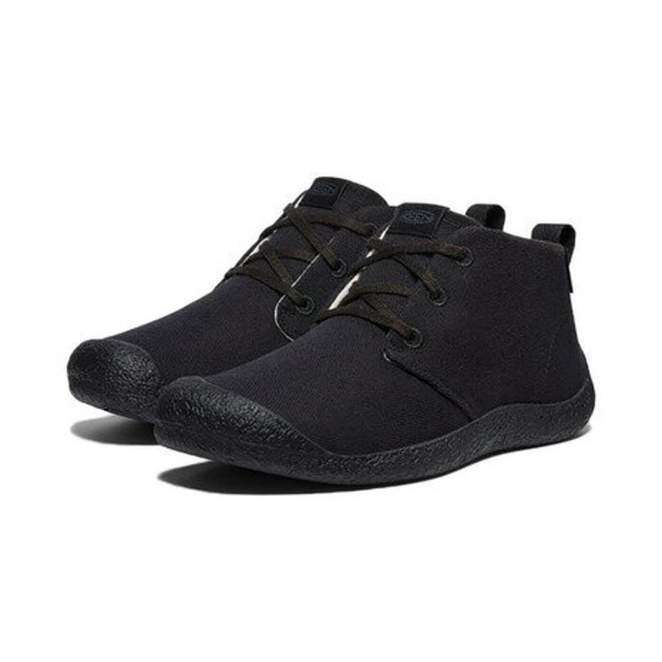 キーン（KEEN）（メンズ）カジュアルシューズ モージー チャッカ キャンバス ブラック 1027317 スニーカー 街履き デイリーユース
